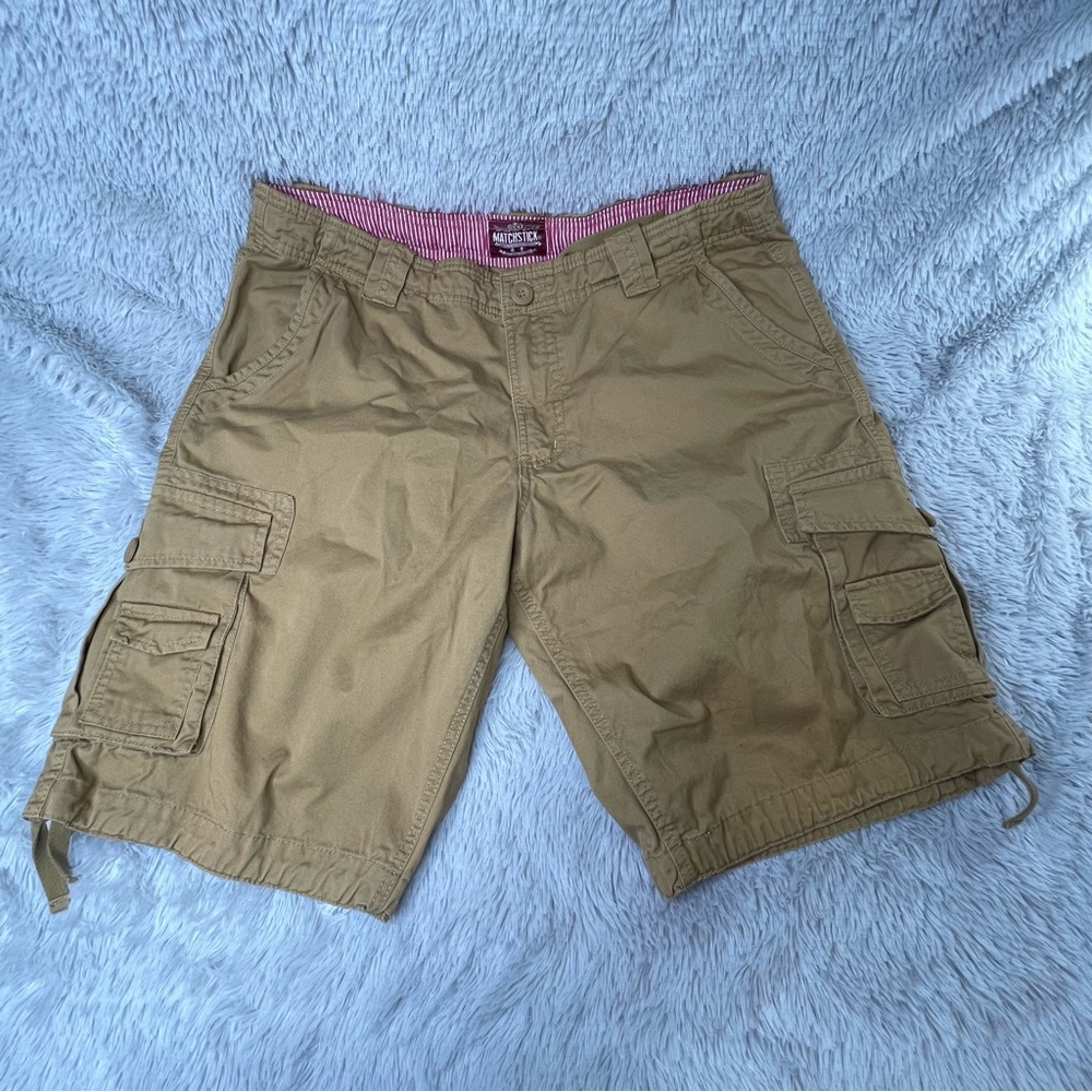 ⭐️Matchstick Tan Cargo Shorts